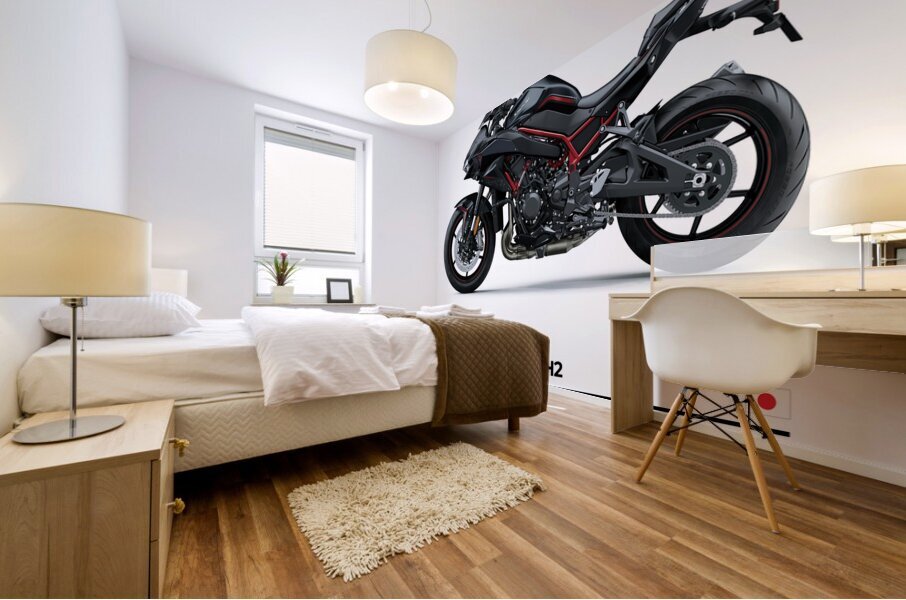 Kawasaki Z H2 Mural print
