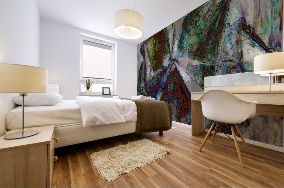 Rokia Mural print