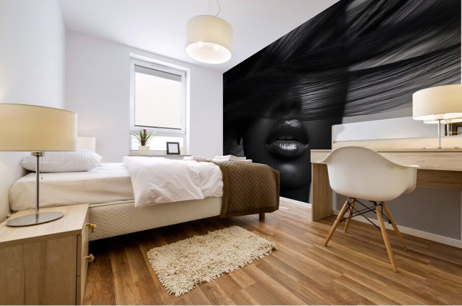 Abstract Elegance in Motion Mural print