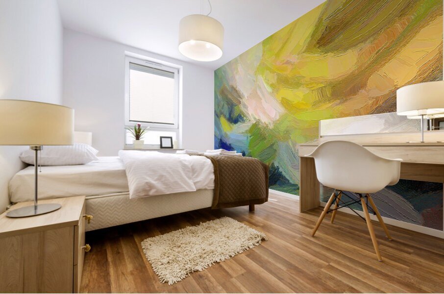 The Green Room Mural print