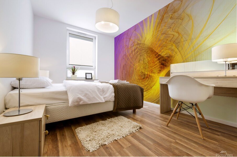 Light Showers Mural print