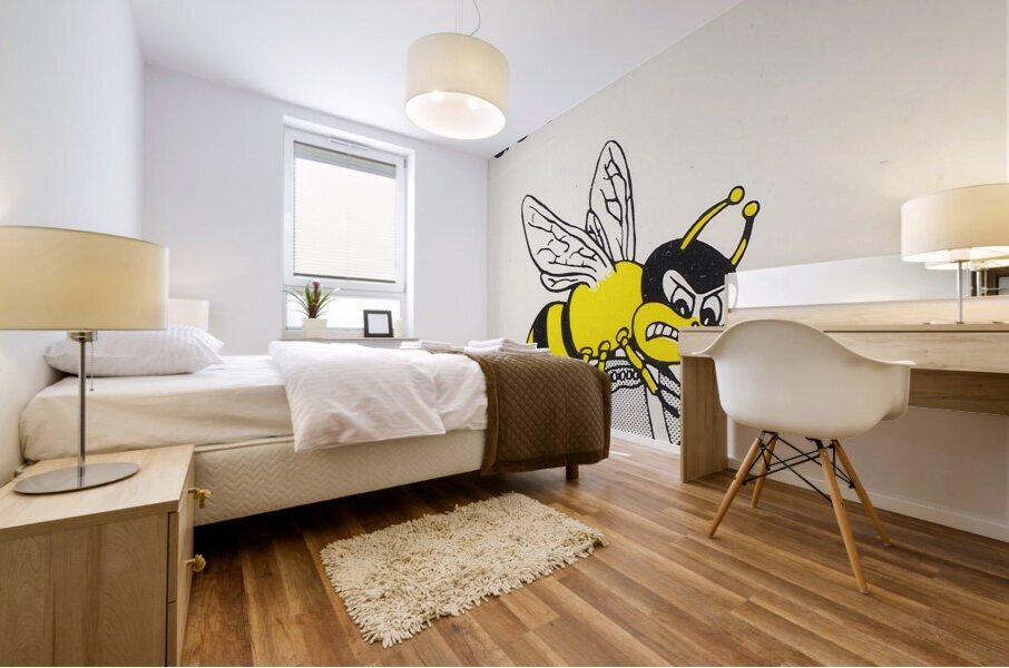 Go Jackets Mural print