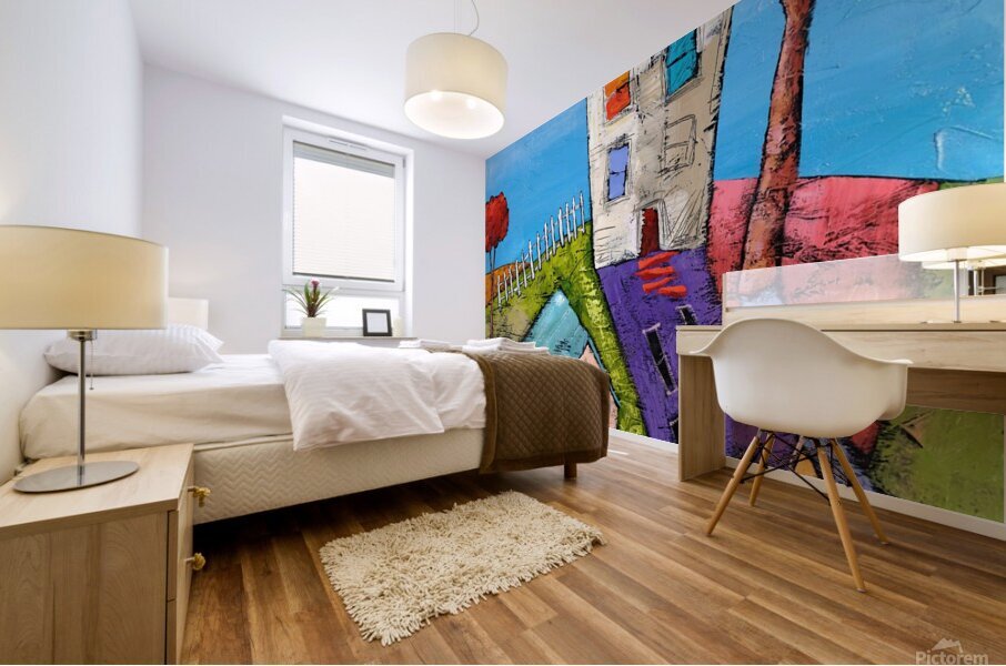 Big Neighborhood Mural print