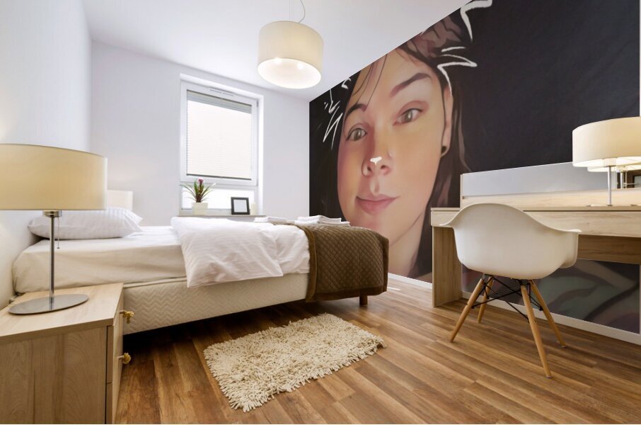 Self Adoration Mural print