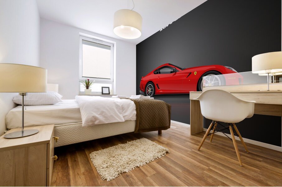 Ferrari 599 GTO A Mural print