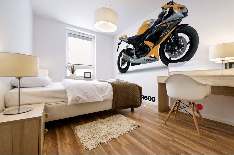 Suzuki GSX R600R Mural print