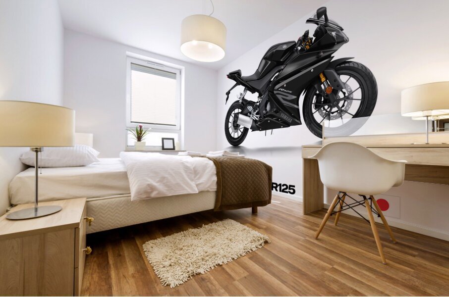Yamaha YZF R125 Mural print