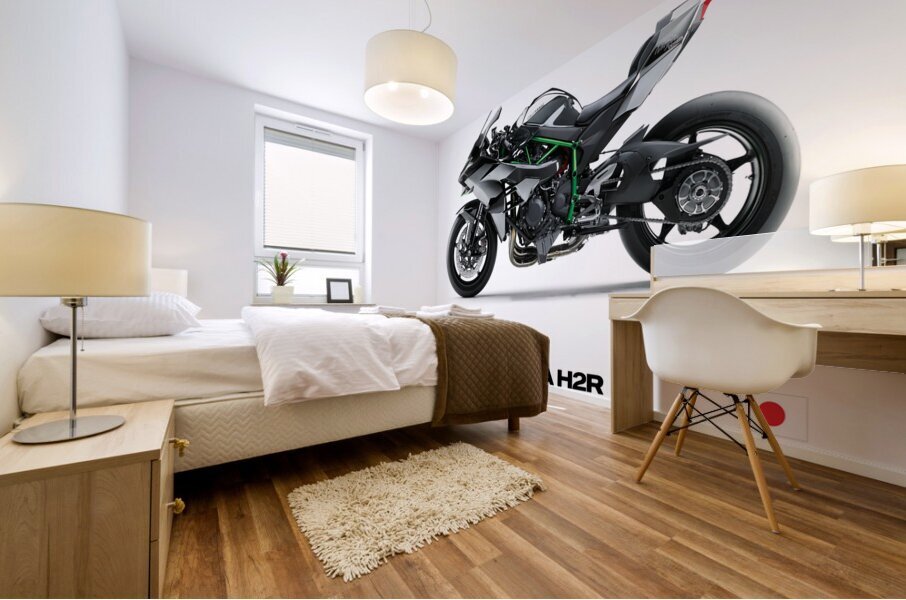 Kawasaki Ninja H2R4 Mural print