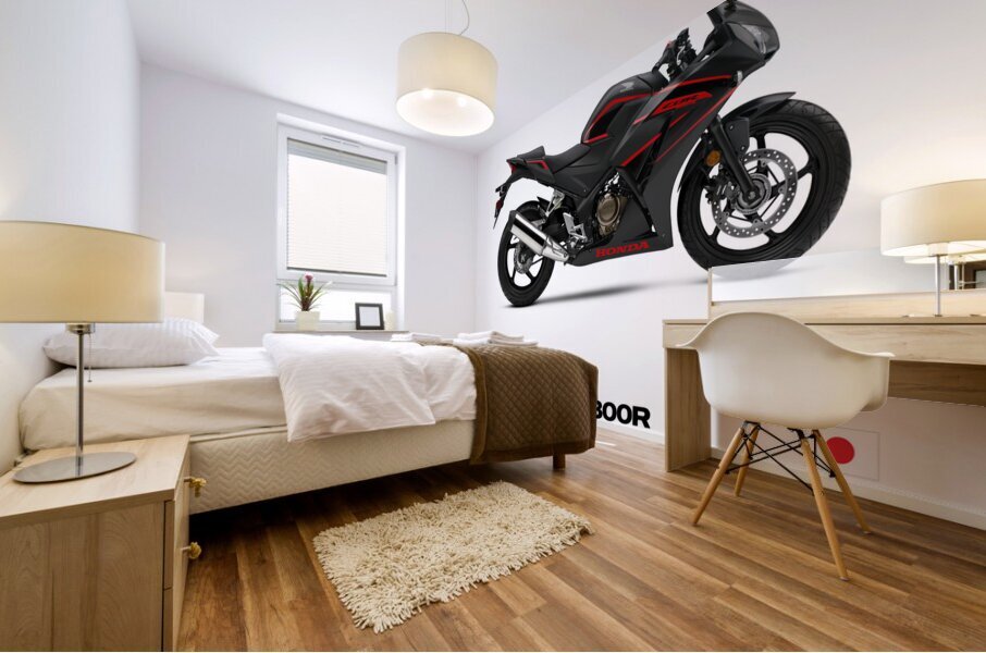 Honda CBR300R Mural print