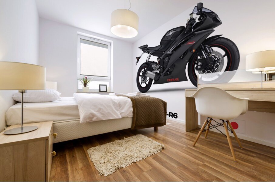 Yamaha YZF R610 Mural print