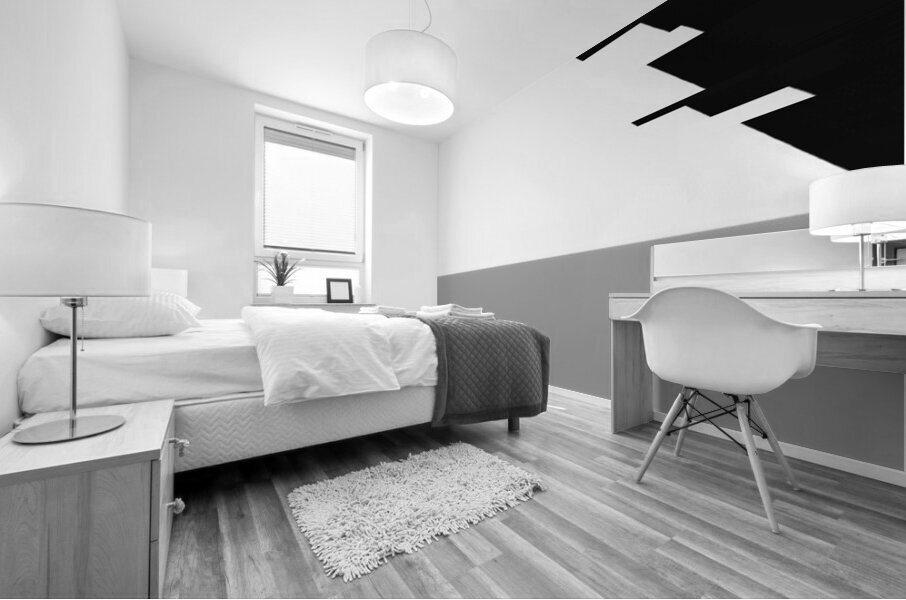 Sharp Lines Mural print