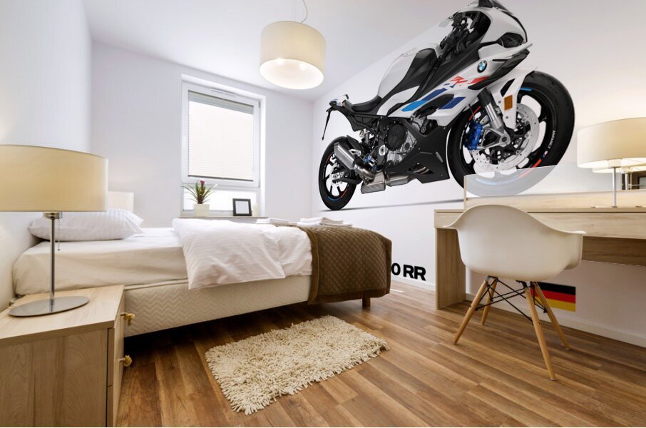 BMW S1000RR6 Mural print