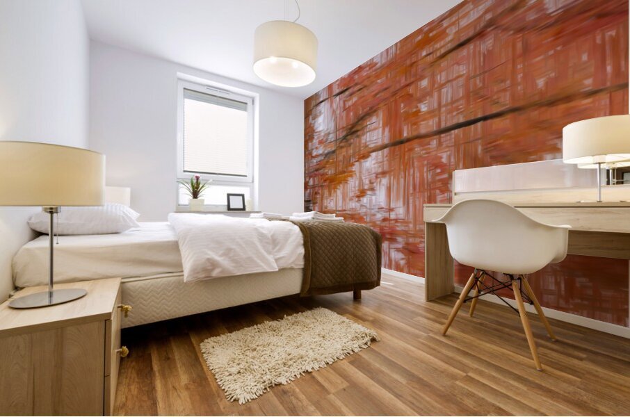 Autumn Abstract Mural print