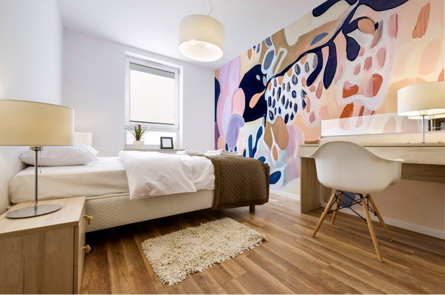 Organics in Color Mural print