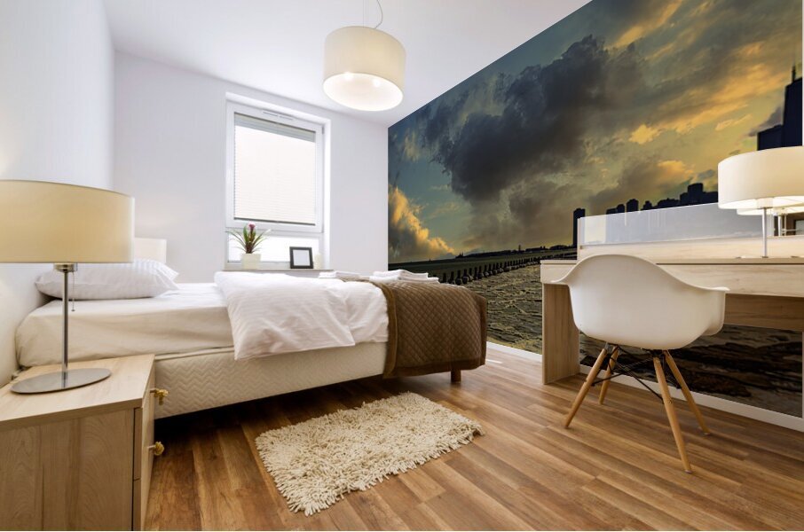 Chicago Pano Wide Mural print