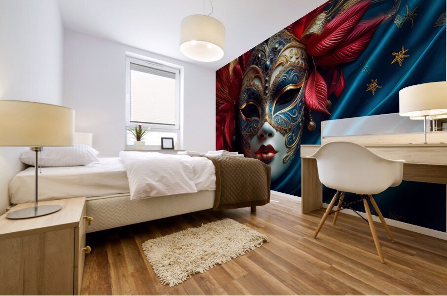 Venetian Mask 3 Mural print