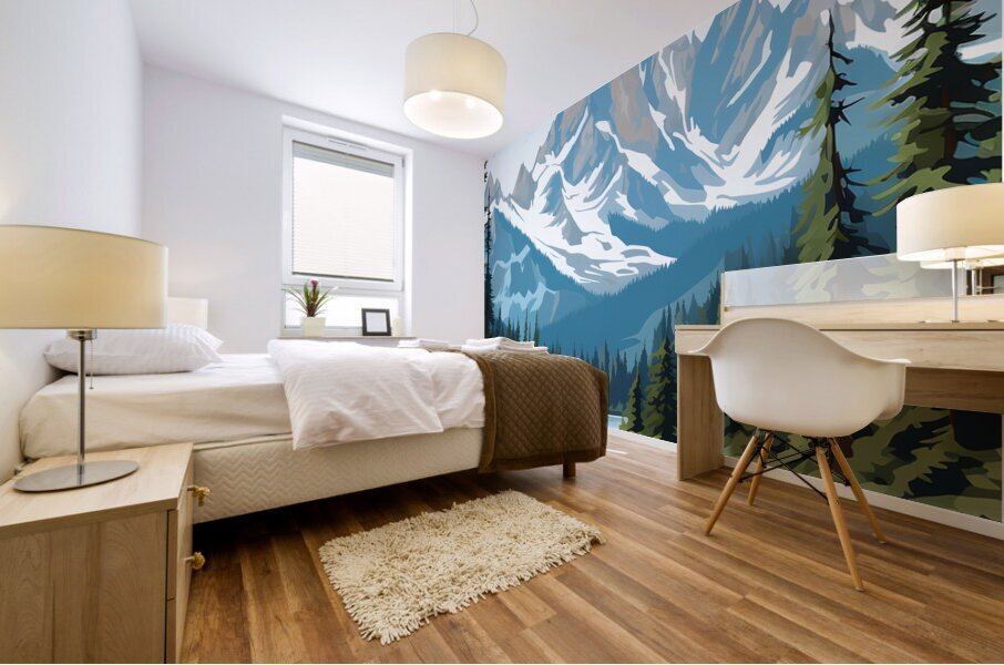 North Cascades2 Mural print