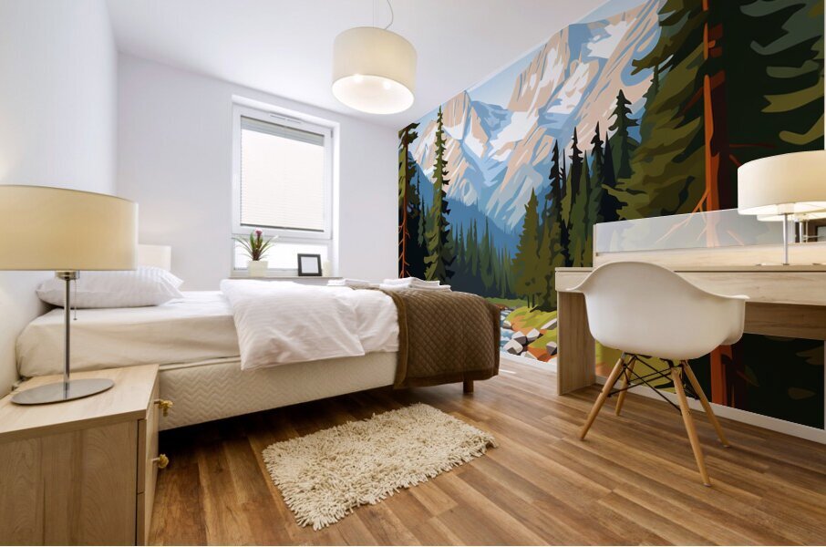 Kings Canyon Mural print