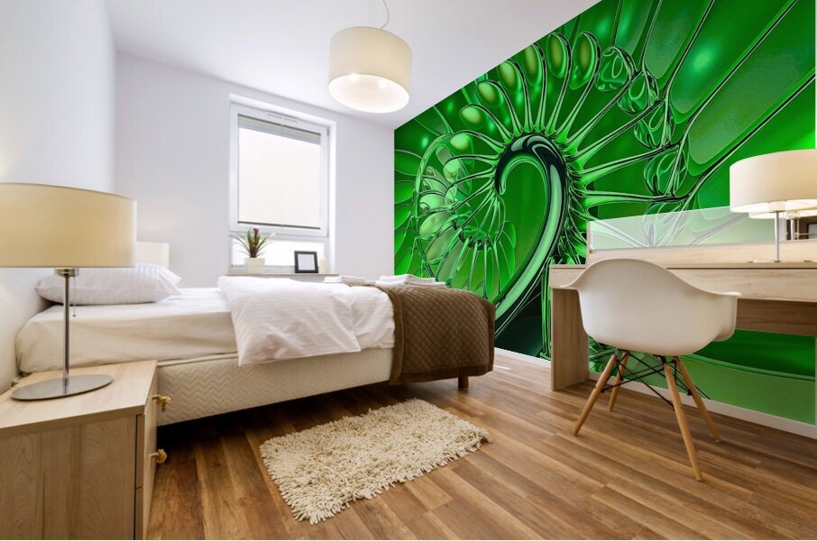 Modern Helicals  7  Mural print