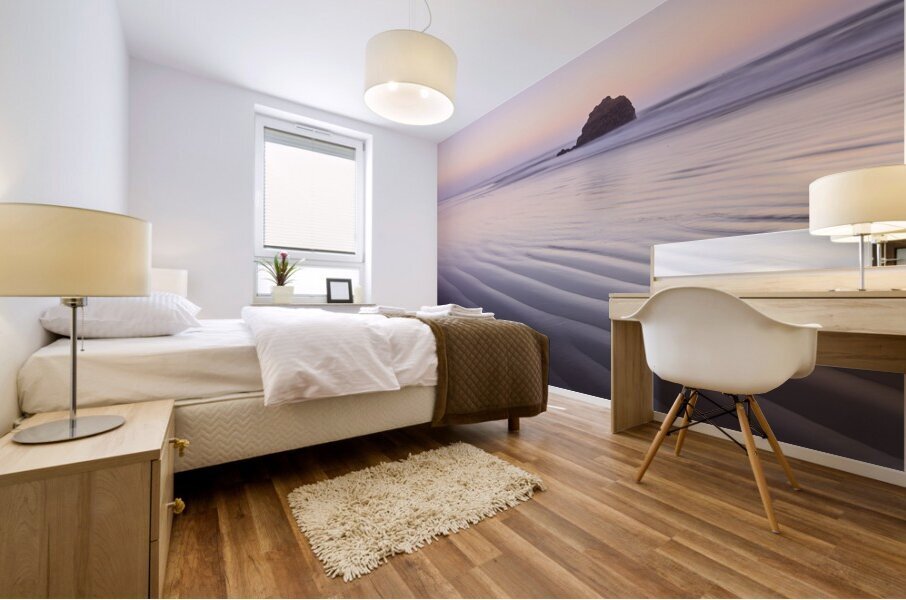 Dawn on the Oregon Shore Mural print
