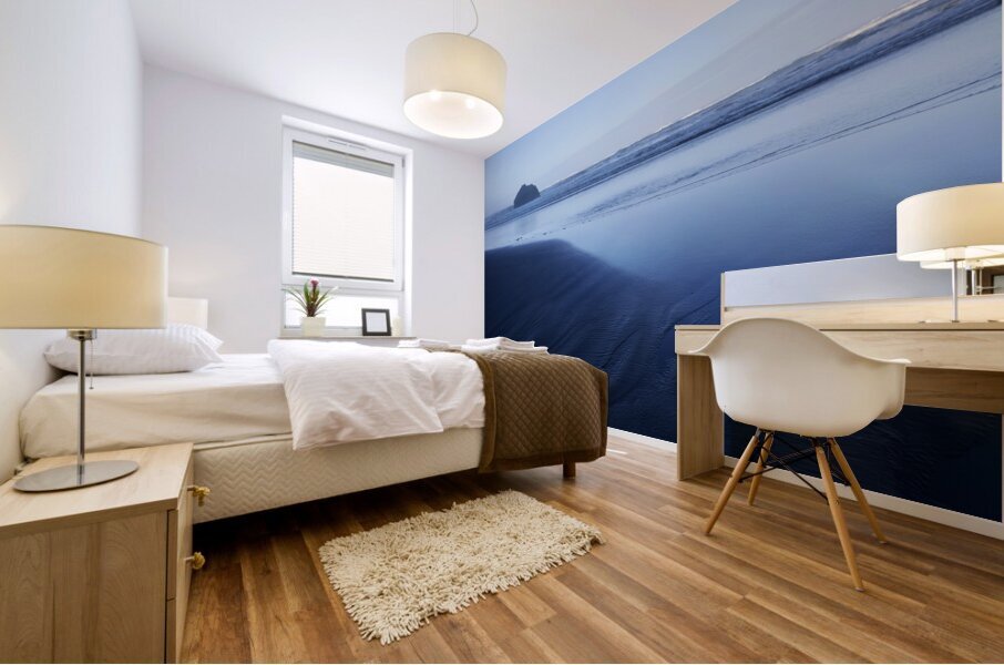 Before Sunrise on the Oregon Coast Mural print