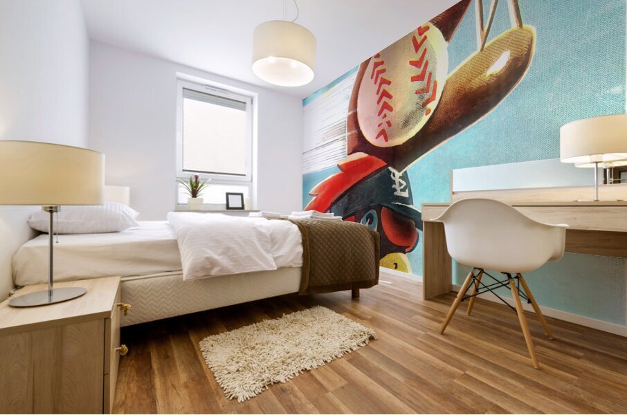 1960 St. Louis Cardinals Art Remix II Mural print