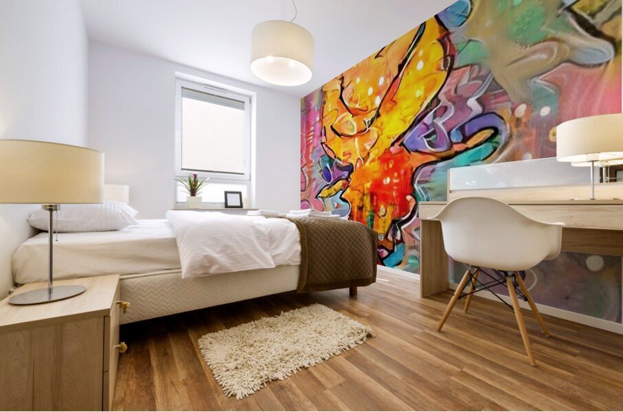 Smile Mural print