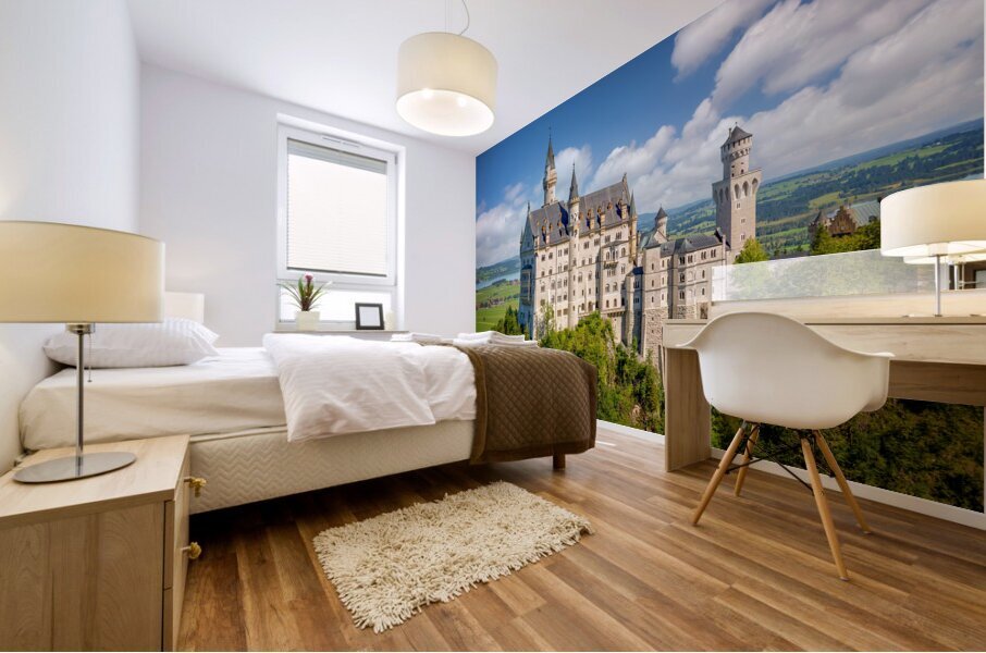 Neuschwanstein castle Bavaria Germany Mural print