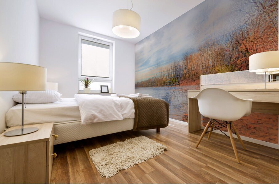 En paix Mural print