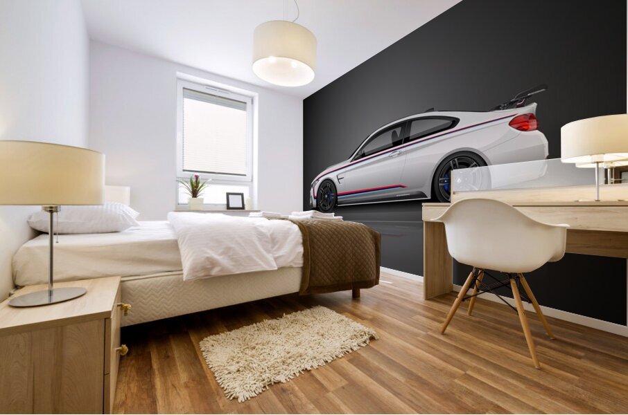 BMW M4 F82 A Mural print
