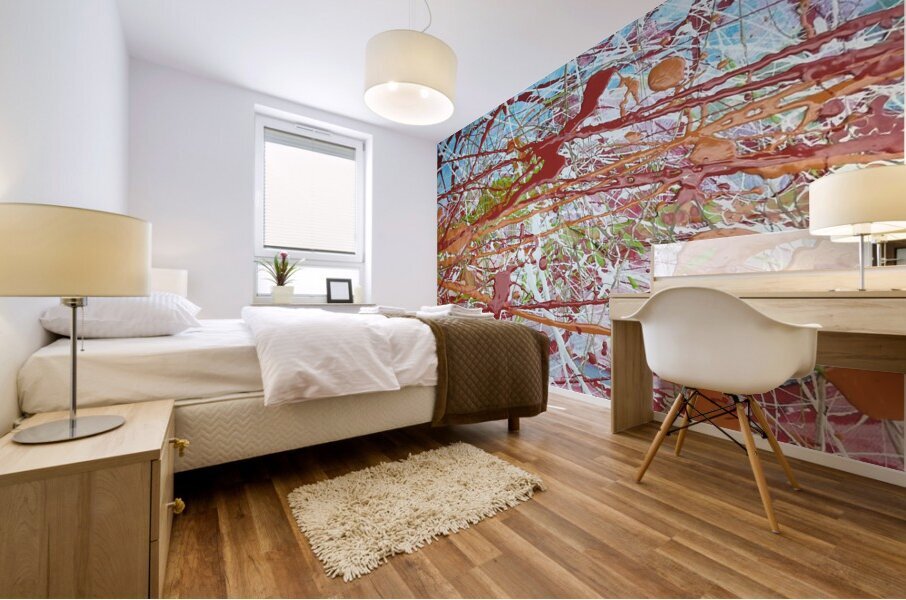 flow Mural print