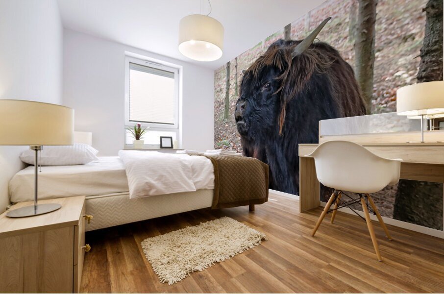 Moo I Mural print
