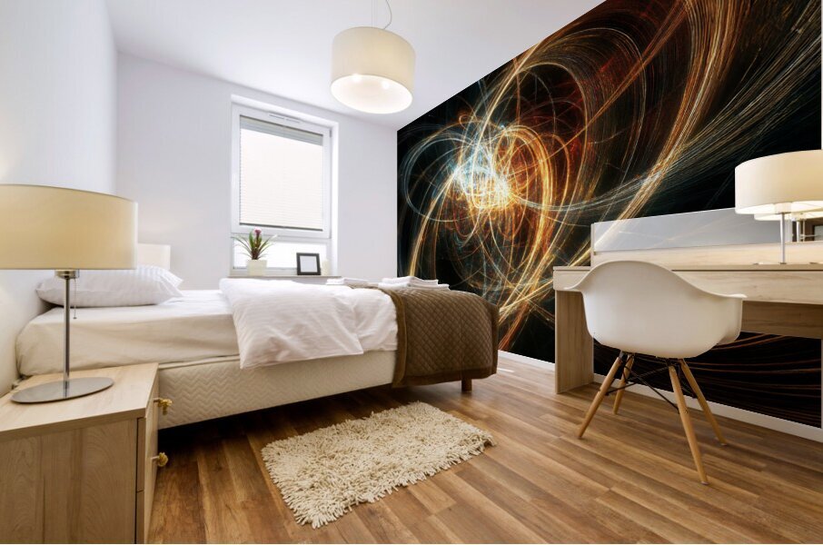 String Theory 3 Mural print