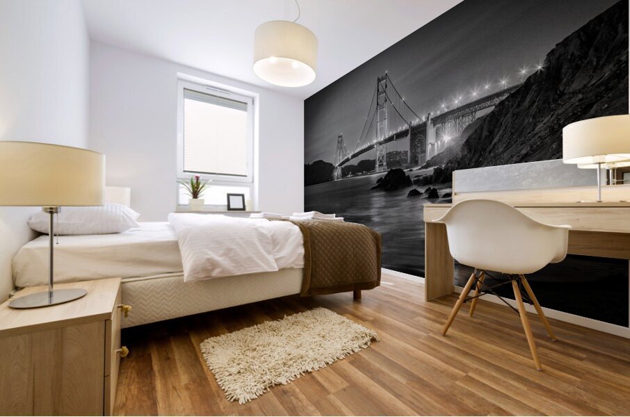 Golden Gate Bridge San Francisco Mural print