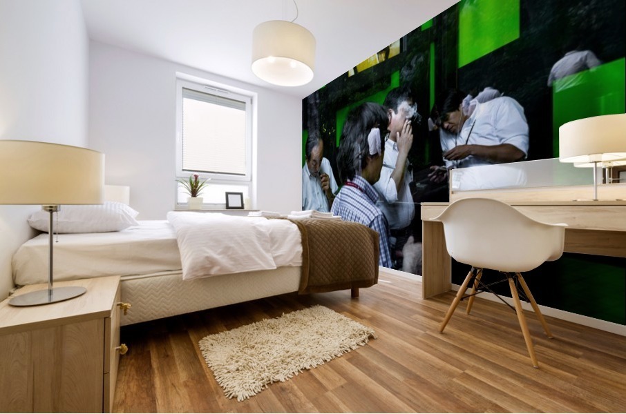 The green room Mural print