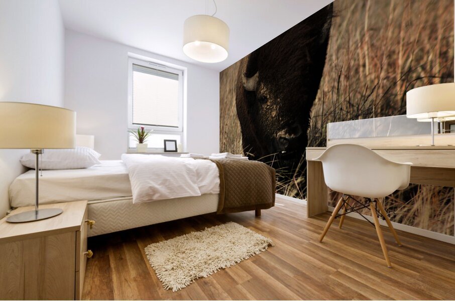 Painted Warrior Mural print