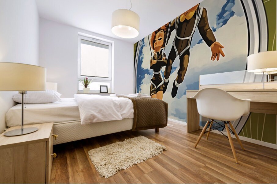 1941 Esky Cartoon Art Mural print