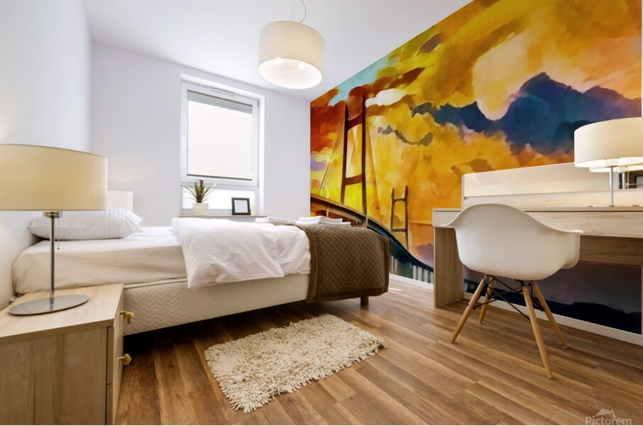 Surabaya Bridge Art 18k1 Mural print