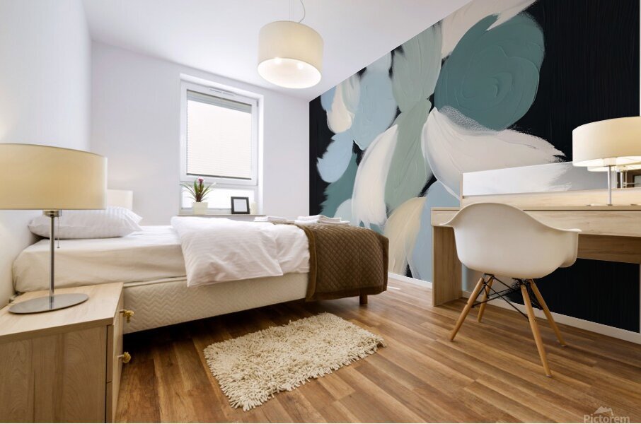 Modern art board Mural print