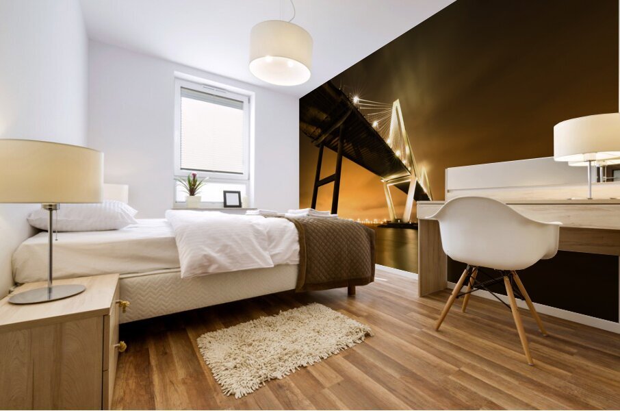 Charleston Bridge The Vanishing Point Mural print