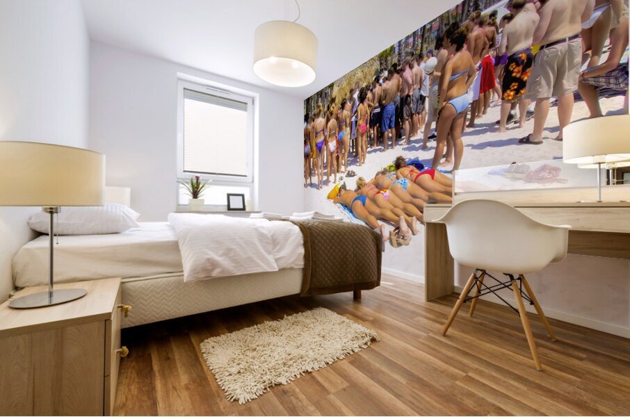 March Break at Panama City Beach Mural print