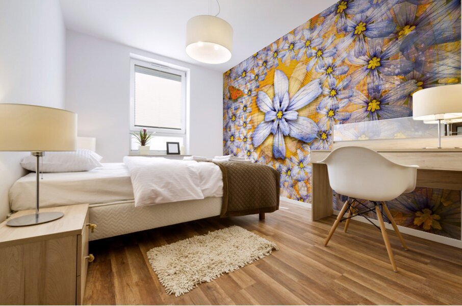 Gulf Fritilary Mural print