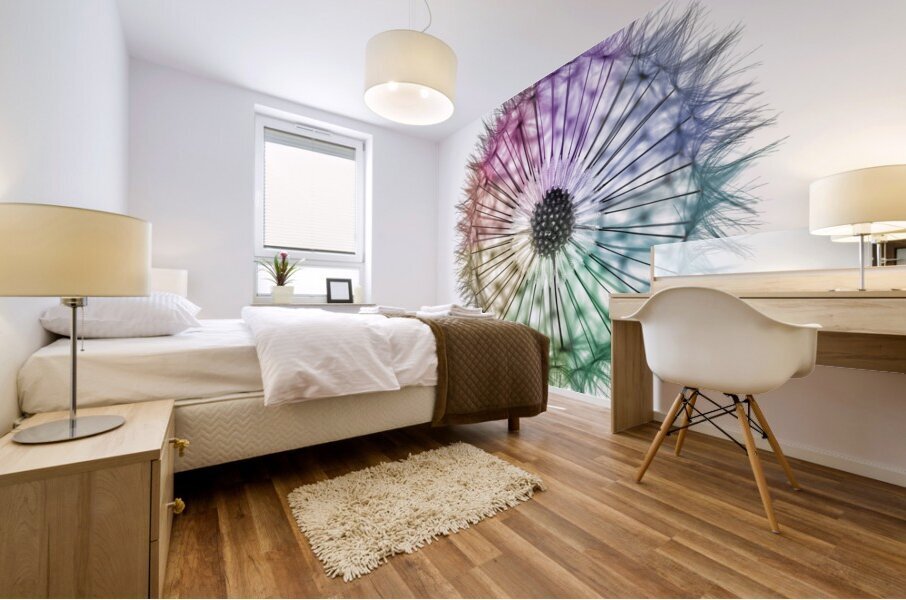 Whimsical Kaleidoscope Mural print