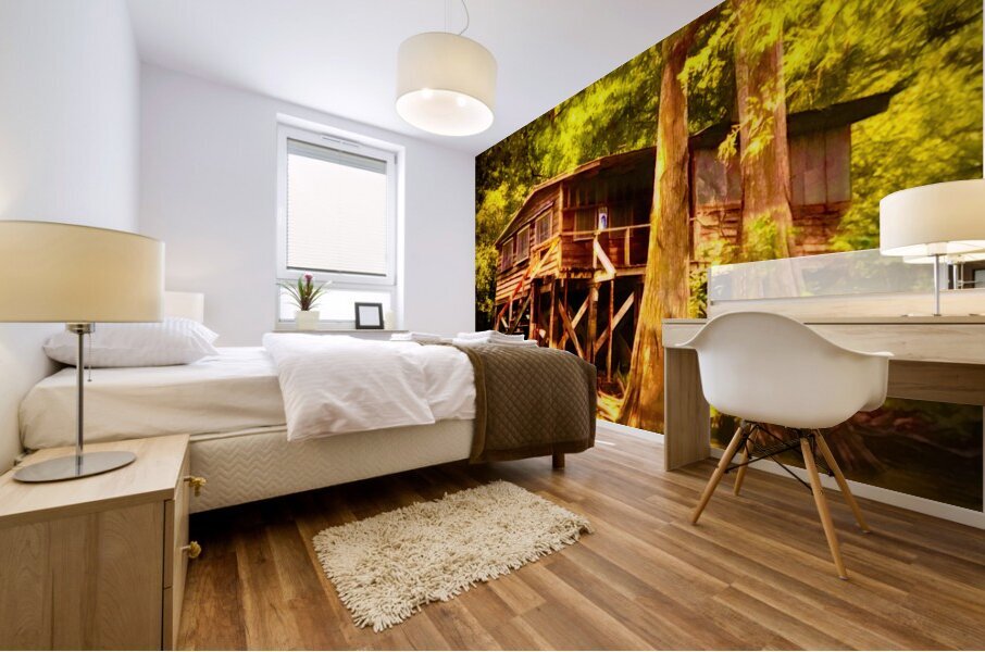 SUMMER CAMP  Mural print