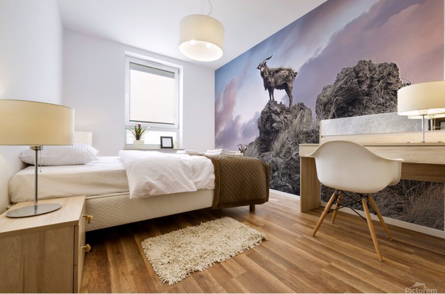 Goats of KONA Holt __RezN888 Mural print