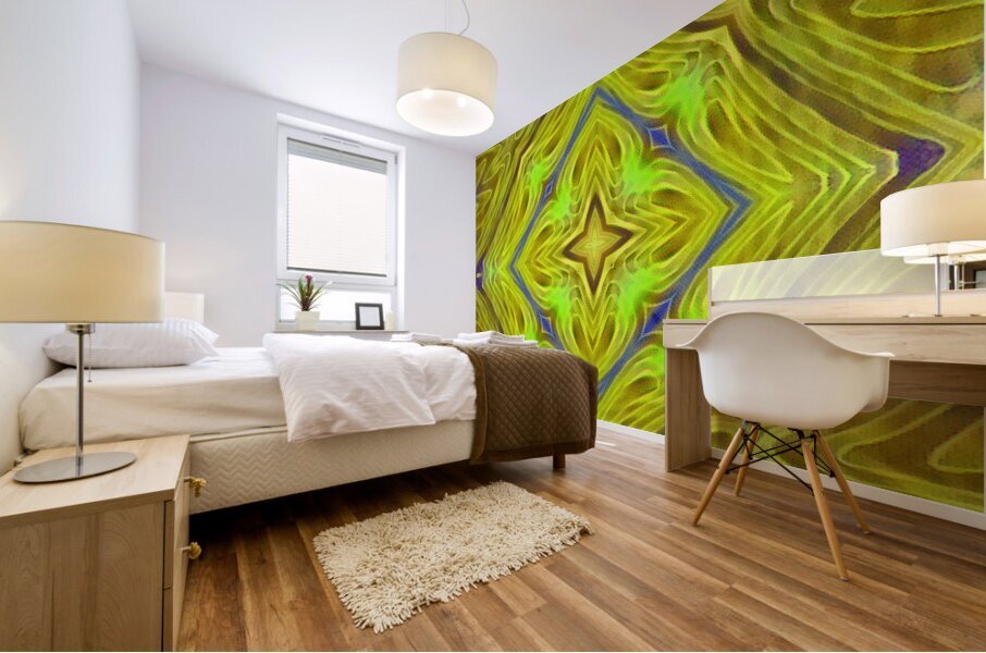 Abstract Symmetrical Pattern Mural print