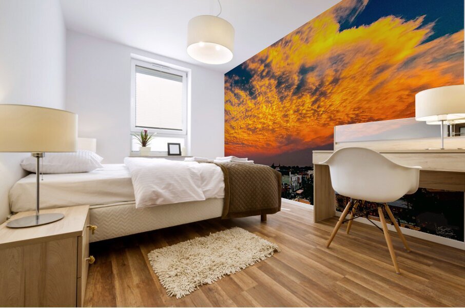 Light of La Alma Mural print