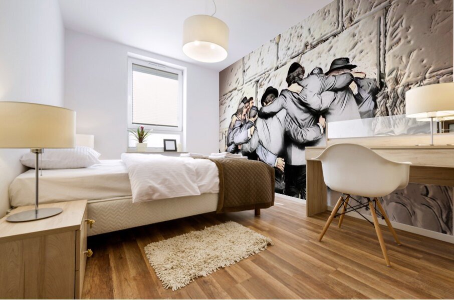 art   dancing at kotel Impression murale