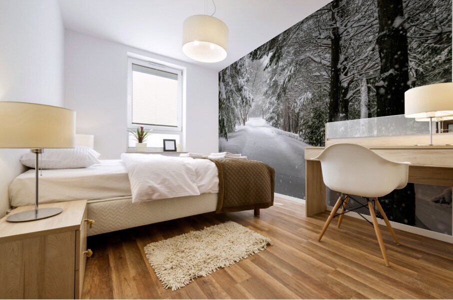 Your Turn to Shovel the Driveway Mural print