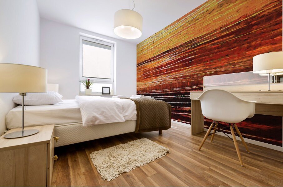 Sundown Melody Mural print